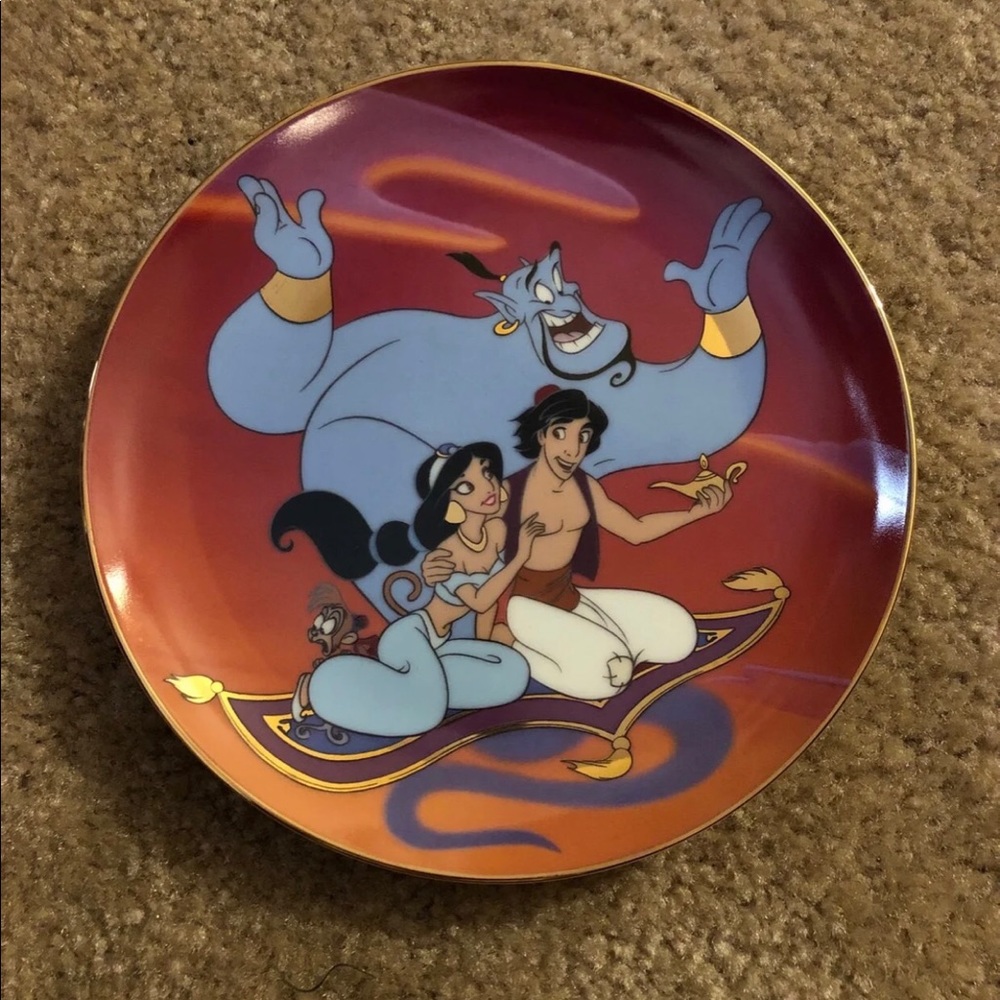 Bradford Exchange Aladdin Commemorative Plate
